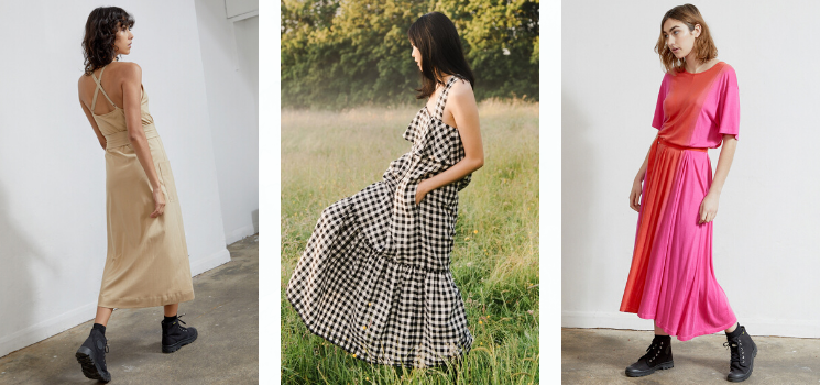 ethical sustainable maxi dresses