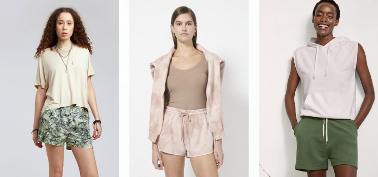 ethical sustainable shorts for summer 2021
