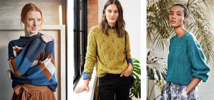 ethical sustainable womens jumpers for autumn and winter 2021