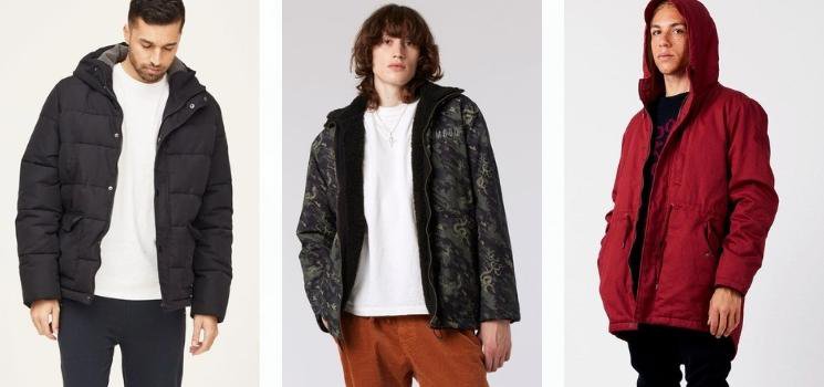 mens ethical and sustainable coats and jackets for autumn and winter 2021