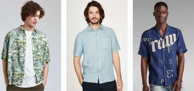 mens ethical sustainable shirts for summer 2021