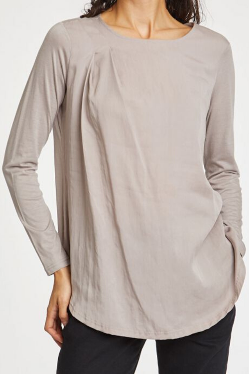 office outfit noomi top grey