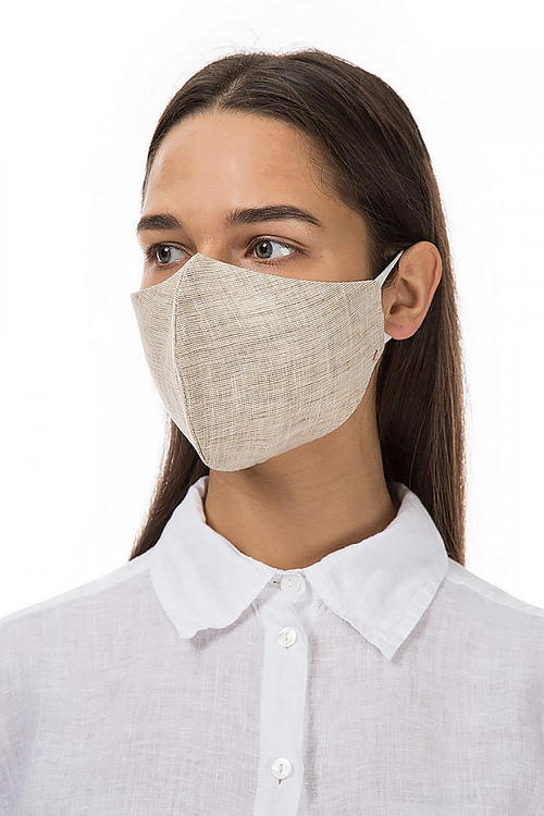 sustainable face mask organic linen