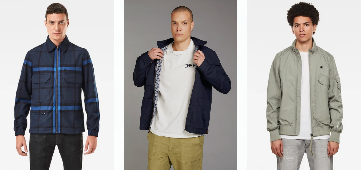 sustainable and ethical jackets for men in spring 2021