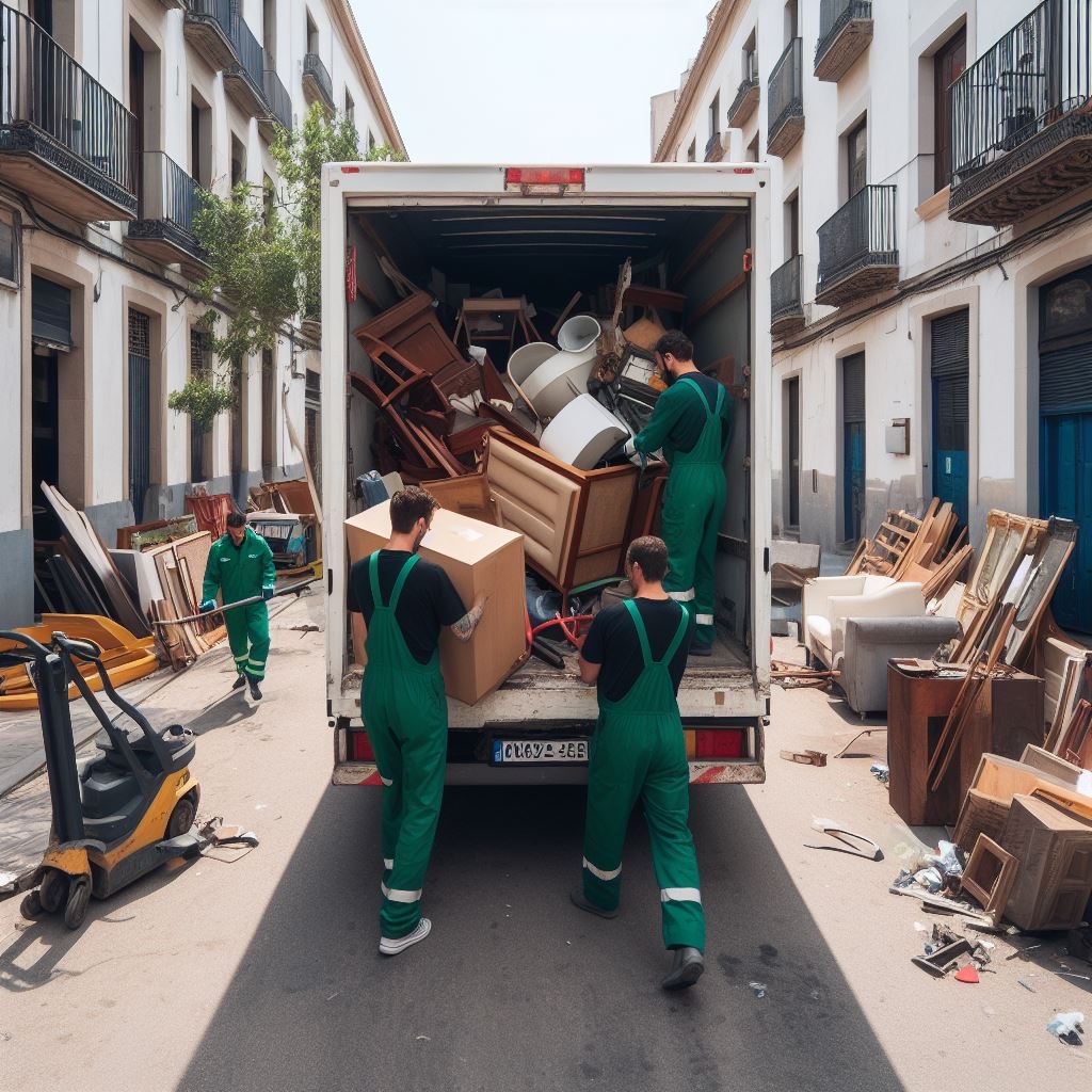 Labor de vaciado de espacios mercantiles en Cabrera d'Anoia