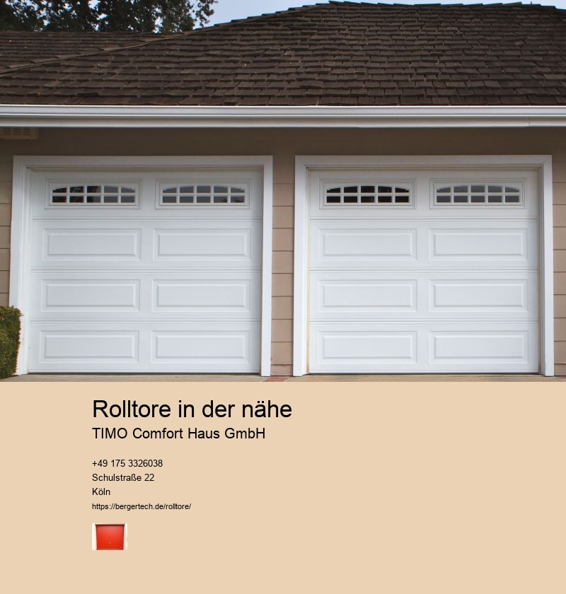 Rolltore in der nähe TIMO Comfort Haus GmbH aron rolltore