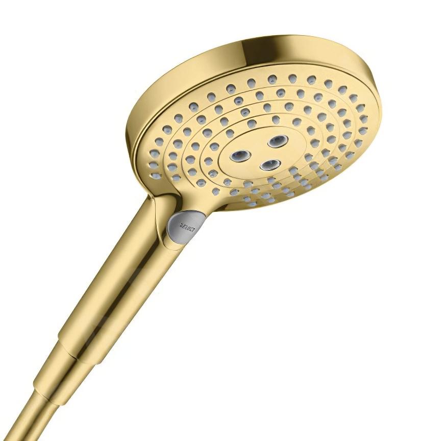 Hansgrohe Raindance Select S 120 ručná sprcha, 3-prúdová, lesklá zlatá