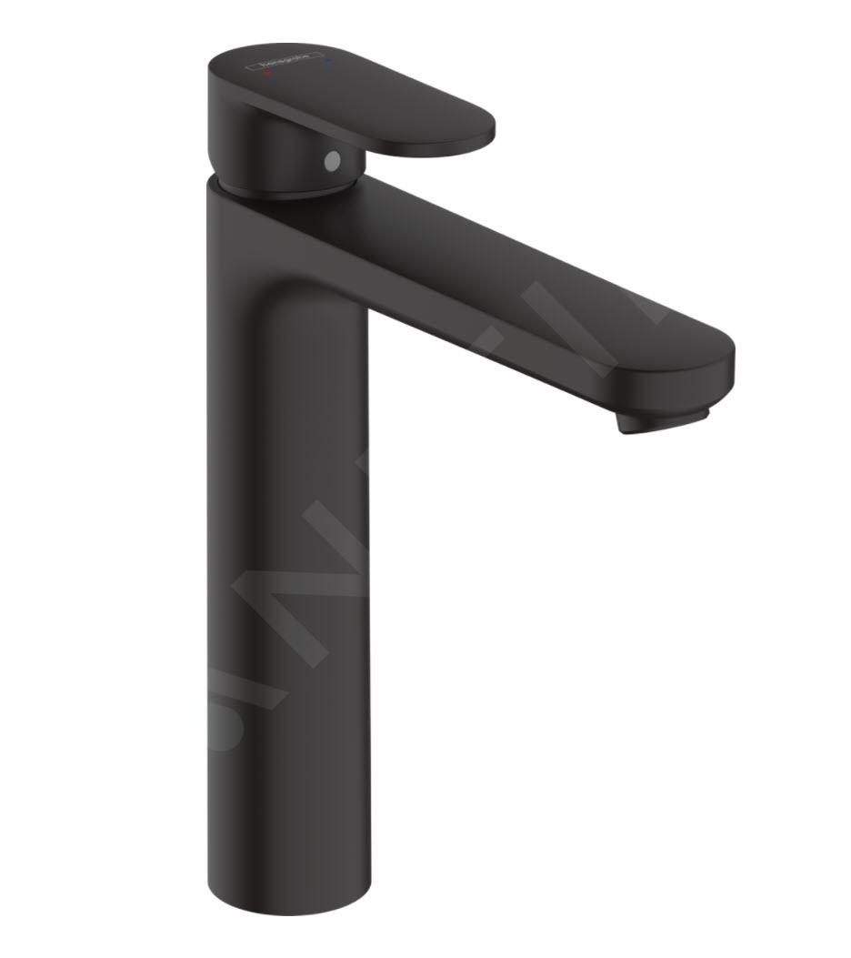 Hansgrohe Vernis Blend páková stojanková umývadlová batéria, matná čierna, vysoká (bez odtokovej súpravy)