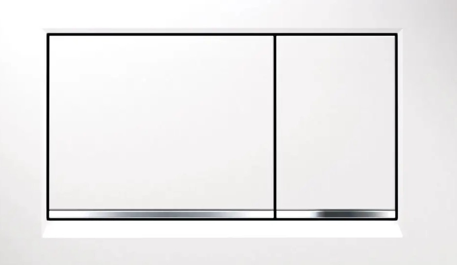 Geberit Sigma30 ovládacie tlačidlo 115.883.KJ.1 biela/chróm