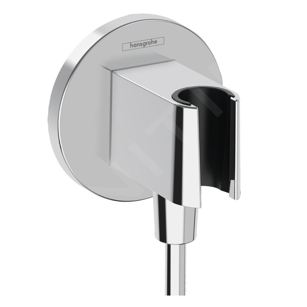 Hansgrohe FixFit S kolienko (prípojka hadice) s držiakom sprchy, chróm (26888000)