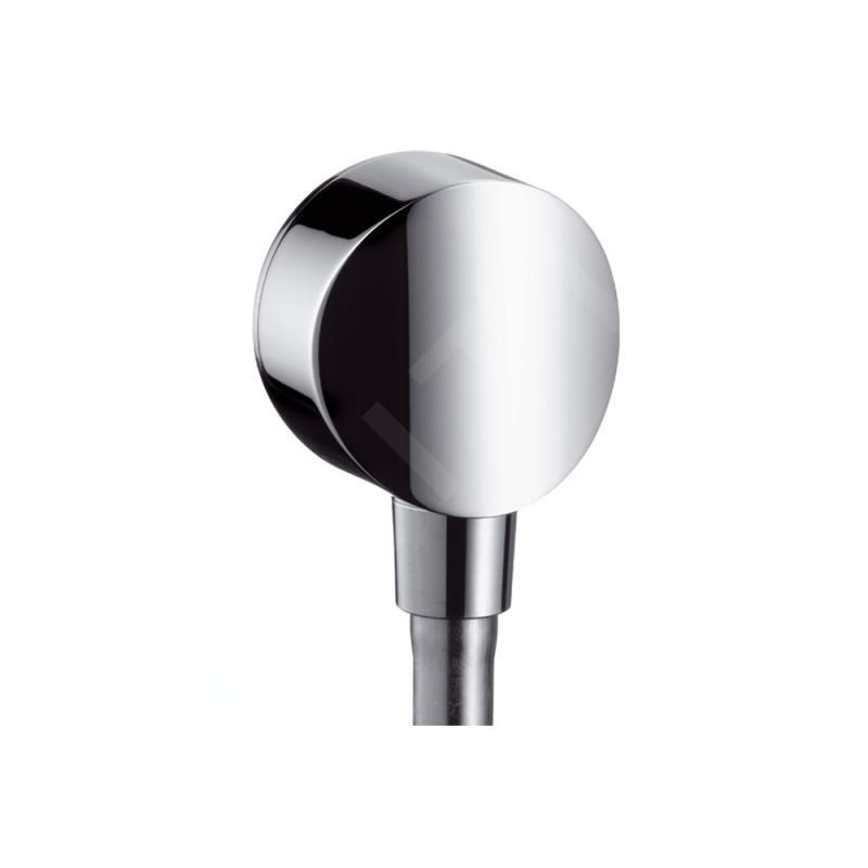 Hansgrohe FixFit S nástenné sprchové kolienko s spätným ventilom, chróm