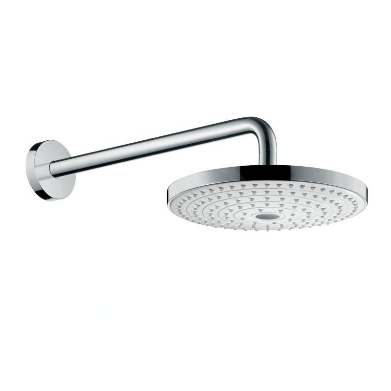 Hansgrohe Raindance Select S 240 2jet horná sprcha so sprchovým ramenom 390 mm, biela/chróm