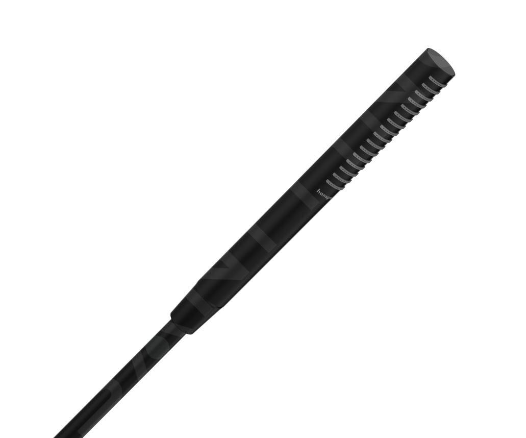 Hansgrohe Pulsify S ručná sprcha PowderRain, EcoSmart, matná čierna, 98×24 mm