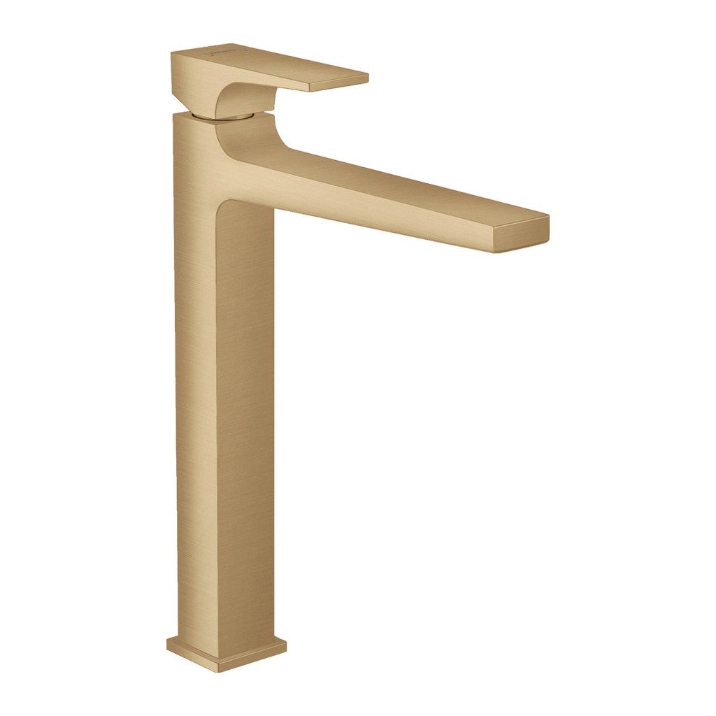Hansgrohe Metropol 32512140 - vysoká umývadlová batéria, kartáčovaný bronz, Push-Open