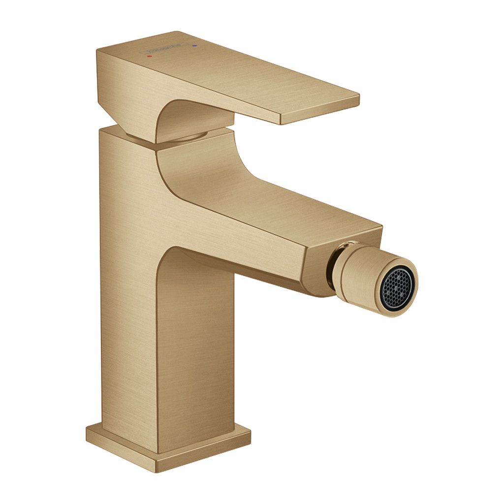 Hansgrohe Metropol 32520140 – bidetová batéria, kartáčovaný bronz, Push-Open