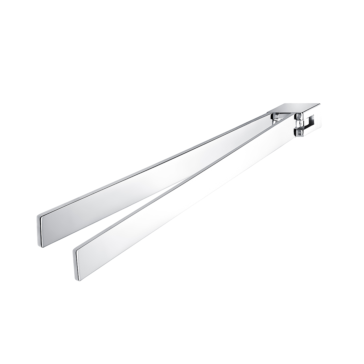NIMCO KIBO KI 14096-26 dvojitý otočný držiak na uteráky 37,5 cm, chróm