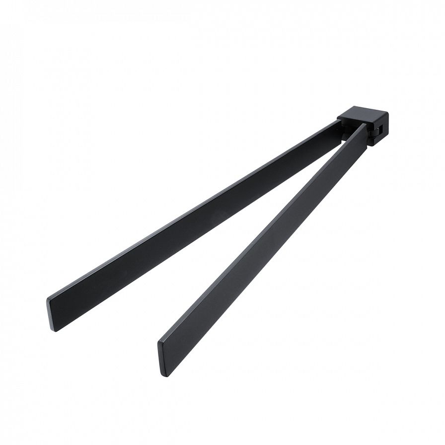 Nimco Kibo Ki-14096-90 držiak na uteráky otočný 38 cm, čierna mat