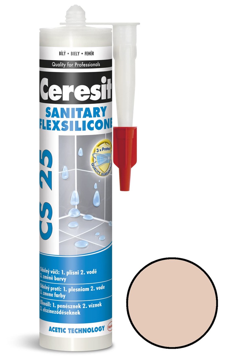 Silikón Ceresit CS 25 bahama 280ml