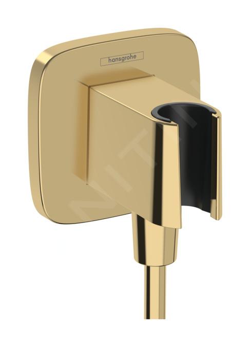 Hansgrohe FixFit sprchové kolienko s držiakom, leštená zlatá (26887990)