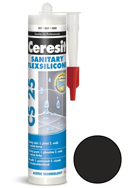 Silikón Ceresit CS 25 coal 280ml