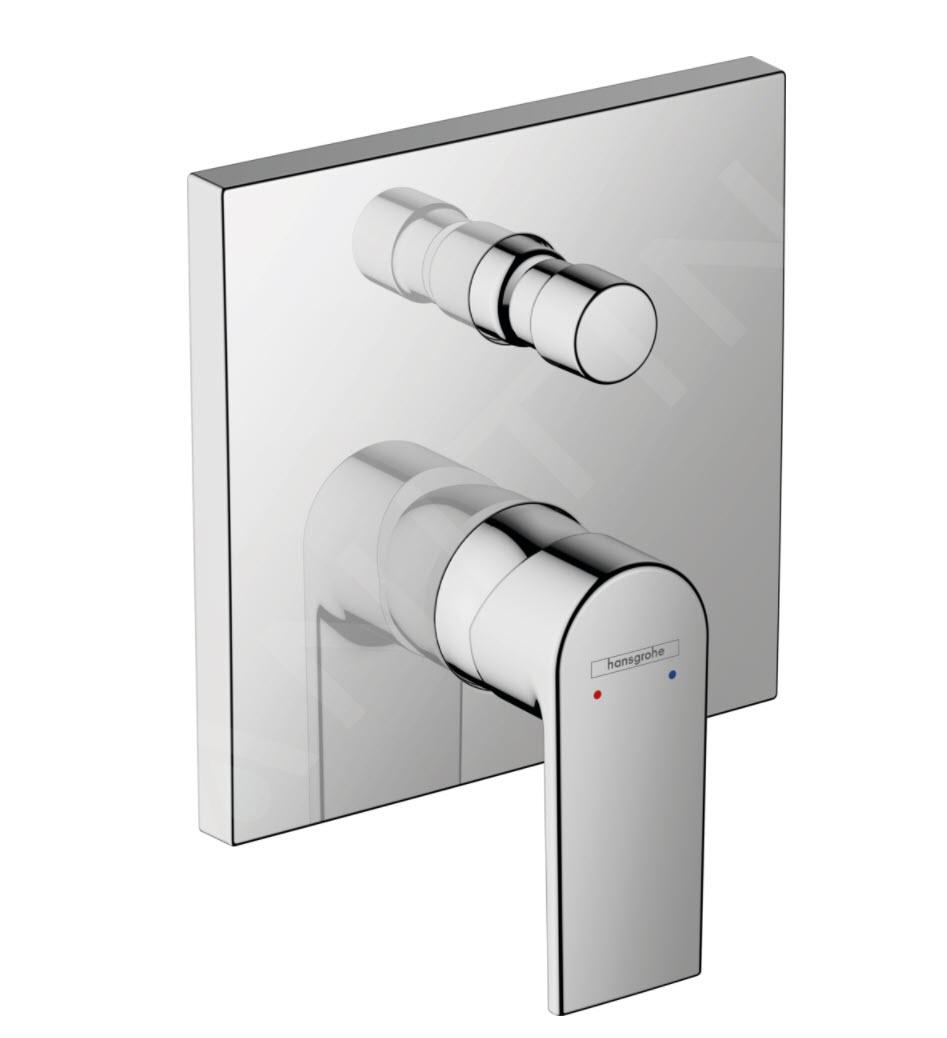 Hansgrohe Vernis Shape – podomietková vaňová batéria, chróm (71468000)