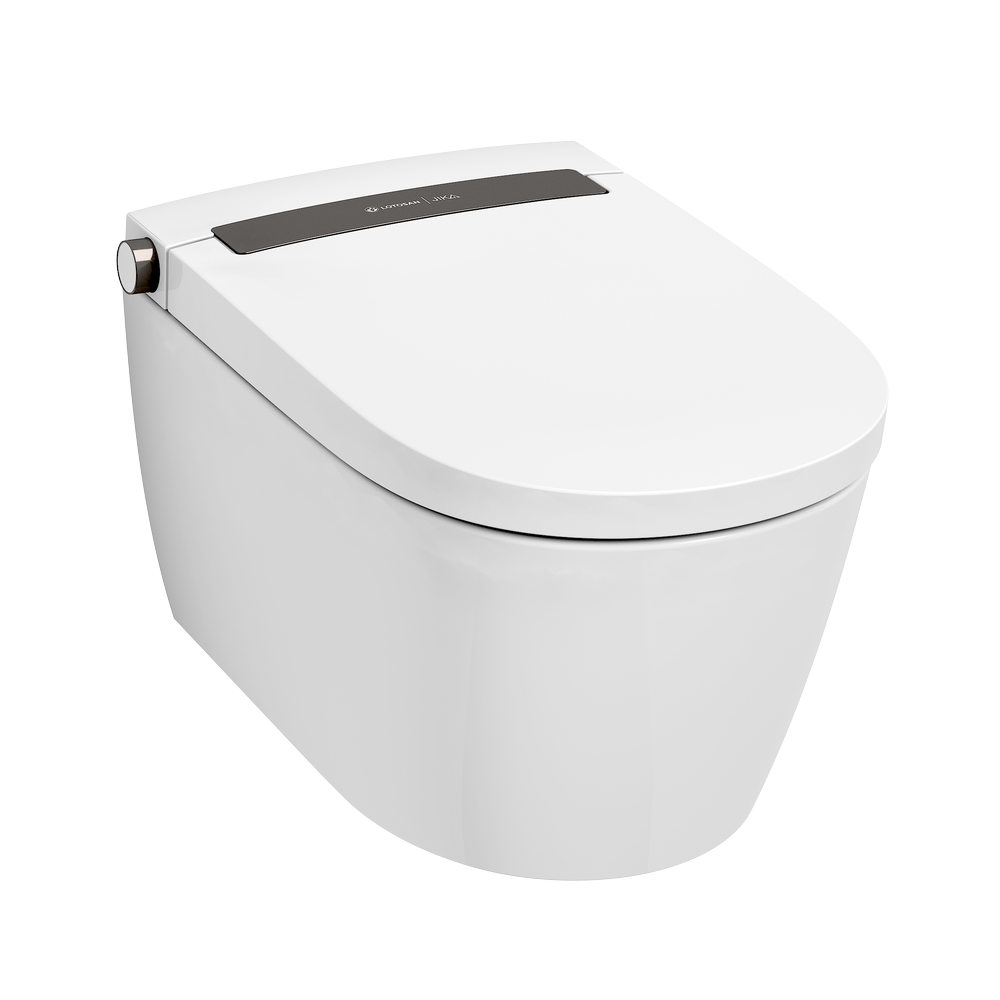 MAREA závesné WC set s funkciou bidetu, Lotosan Keramika, biele