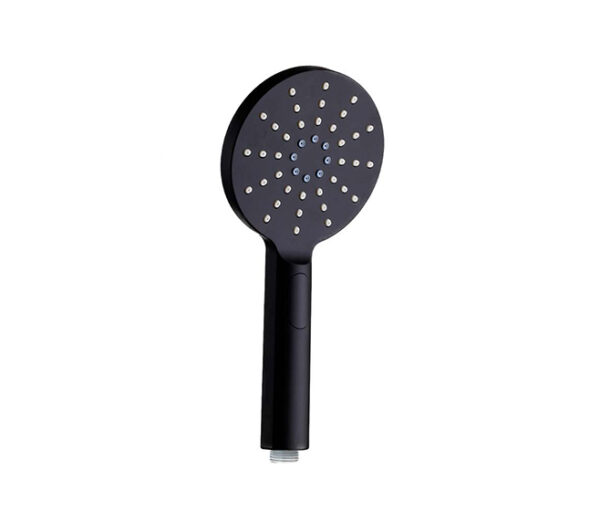 WILMA ručná sprcha, 3‑funkčná, matná čierna, Ø 120 mm