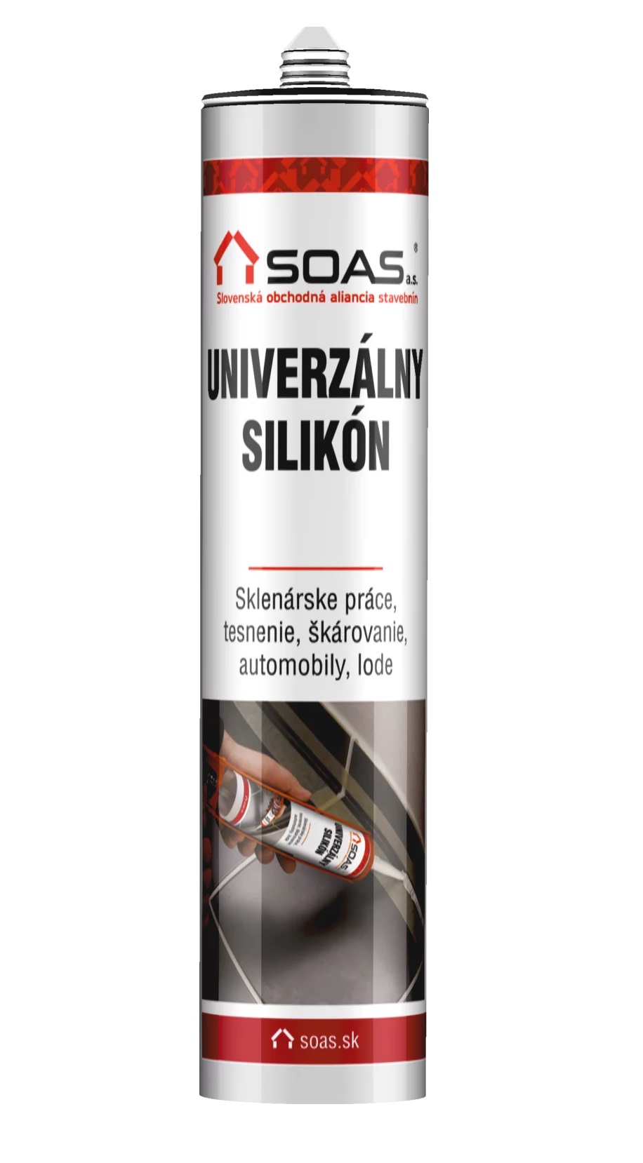 Silikón univerzálny SOAS 280ml Den Braven