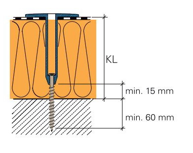 Hmoždinka teleskopická R45x225mm Icopal