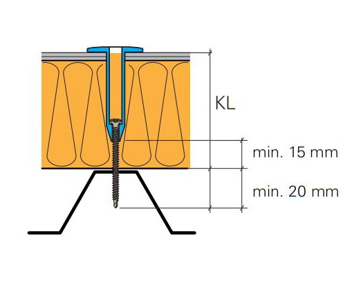 Hmoždinka teleskopická R45x225mm Icopal