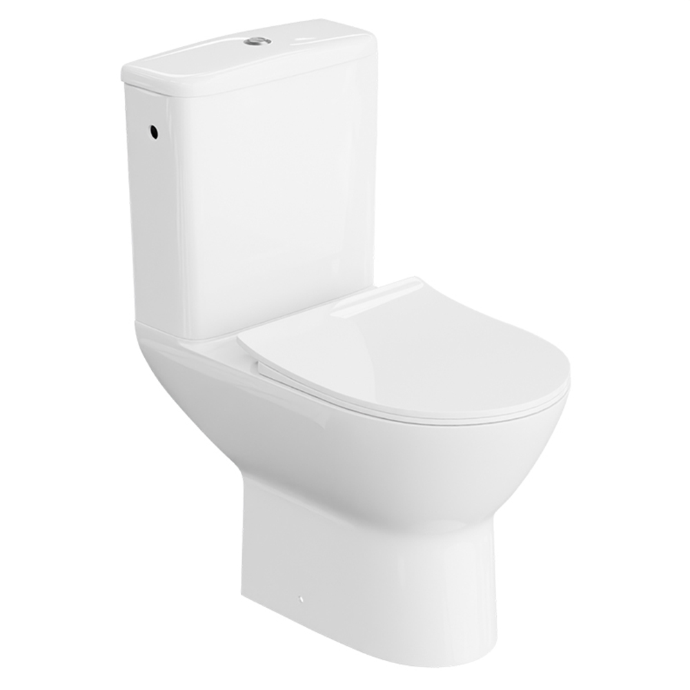 TILA Keramika RENO WC kombi s odnímateľným sedadlom, biele