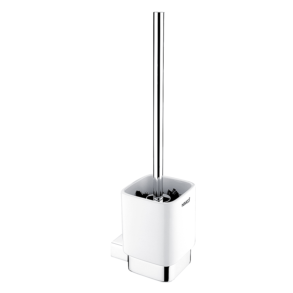 NIMCO Kibo WC kefa KI14094KN-26, keramická nádobka, chróm