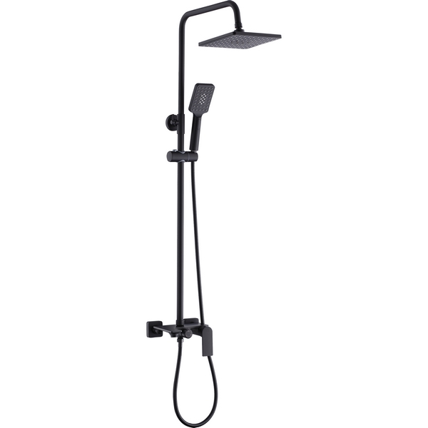Multifunkčný sprchový systém SHOWER SKY TRIO, čierny matný
