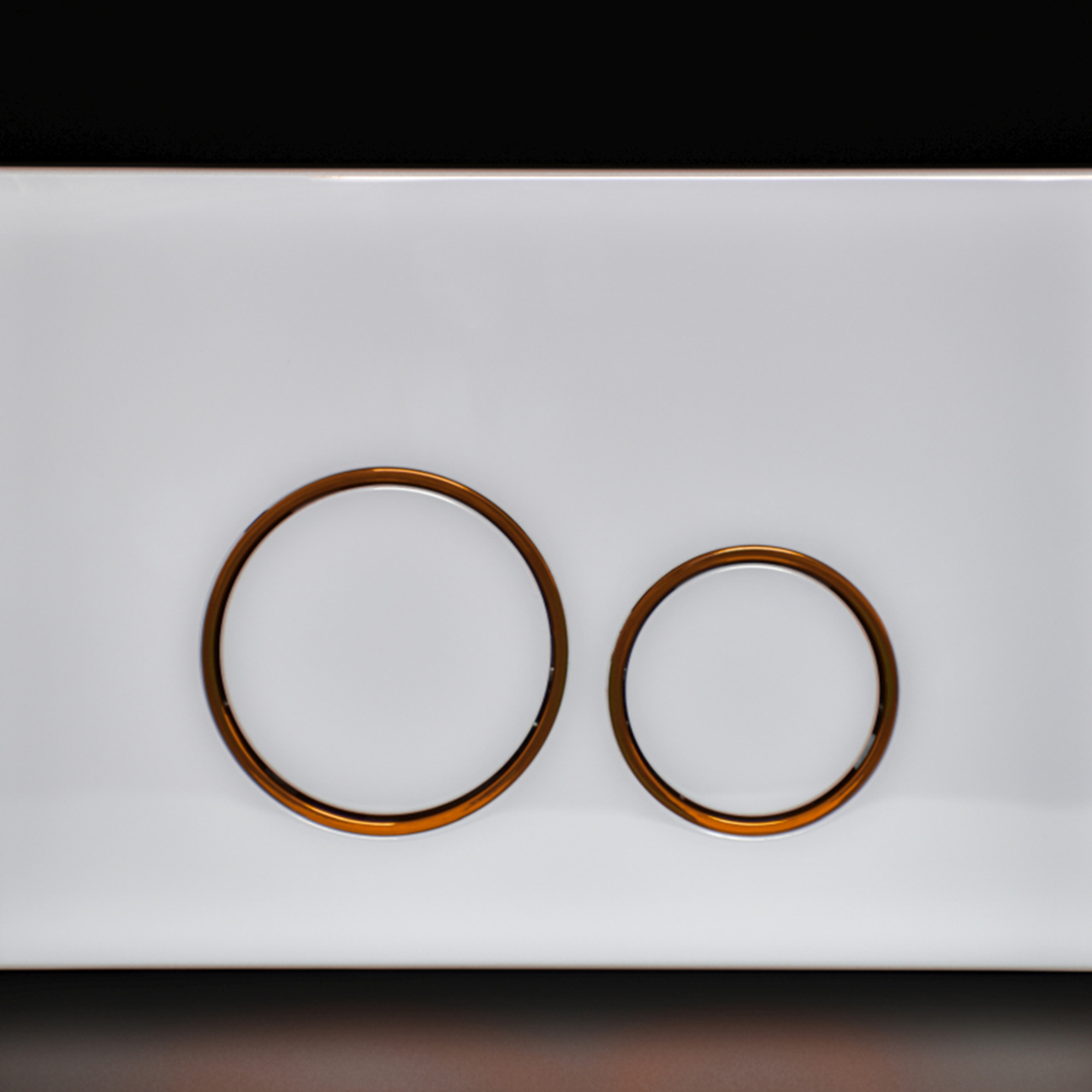 Tim-Tom Custom Rings ovládacie WC tlačidlo (kompatibilné s Geberit podomietkovými modulmi)