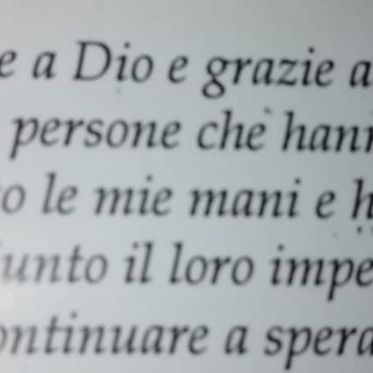 Lettera Padre Daniele