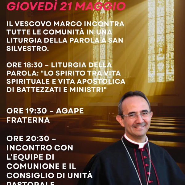 Giovedì 21 maggio
