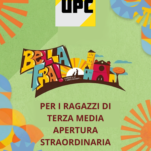 Proroga iscrizioni grest 3° media