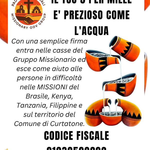 5x1000 gruppo missionario