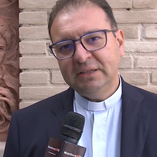 Don Cristian Grandelli inaugurazione oratorio