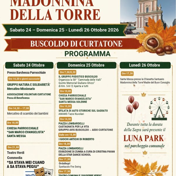 Sagra Madonnina della torre