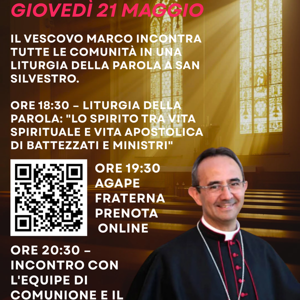 Giovedì 21 maggio