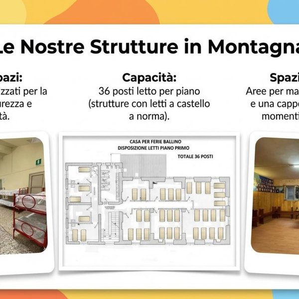 le nostre strutture in montagna