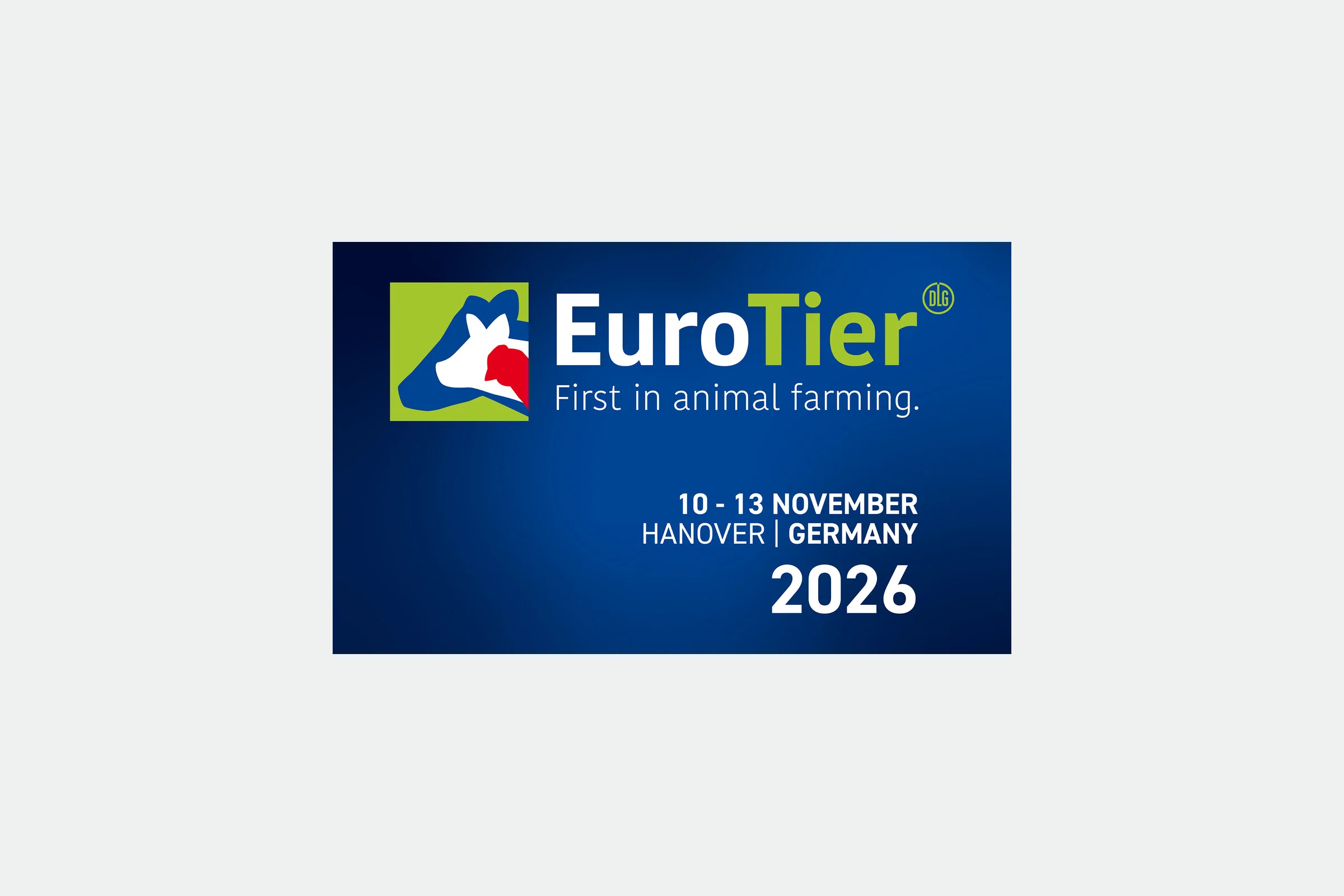 EuroTier-2026-Logo: 10.–13. November, Hannover, Deutschland