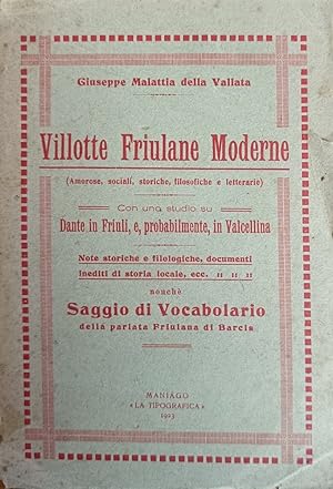 VILLOTTE FRIULANE MODERNE