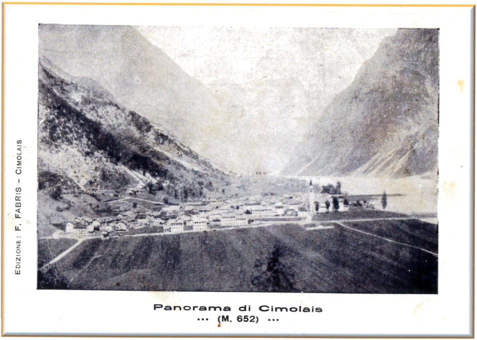 Panorama di Cimolais (M. 652)