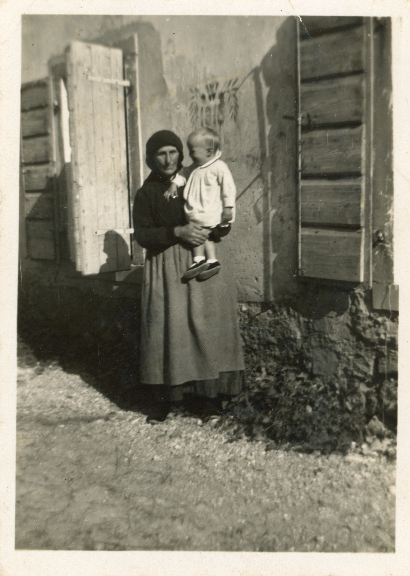 Nonna andreana con nipote