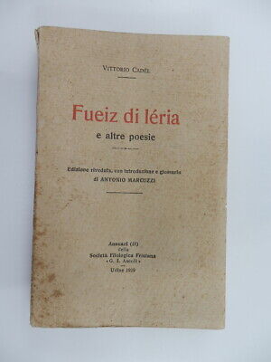 FUEIZ DI LÉRIA E ALTRE POESIE