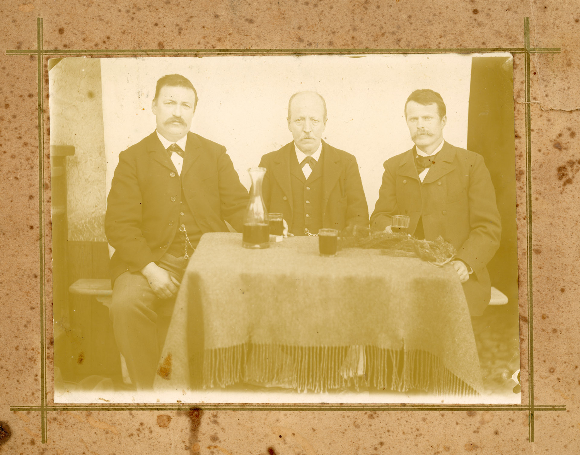 Fabrici "Ribot" con i due figli