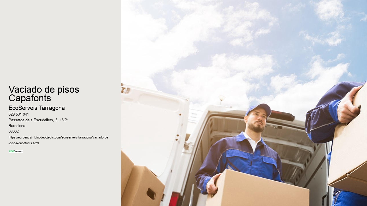 Vaciado de pisos Capafonts