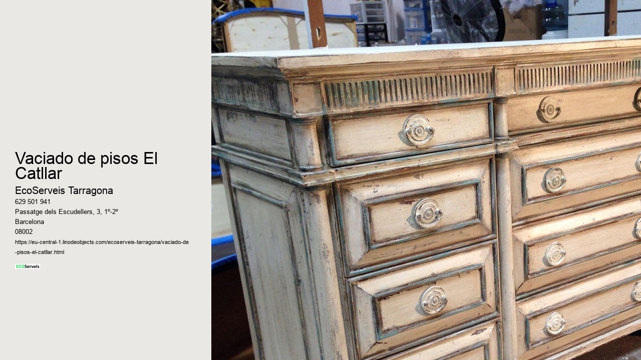 Vaciado de pisos El Catllar